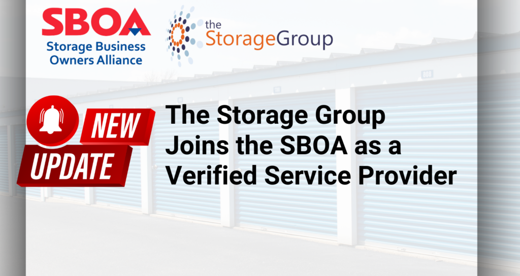 The Storage Group Joins the SBOA as a Verified Service Provider